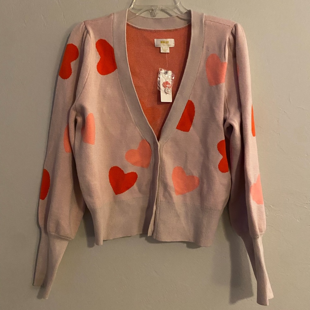 Heart cardigan